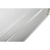 Dienblad Maghreb - Oosters dienblad - Set van 2 - Zilver