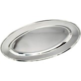 Serveerschaal roestvrij staal ovaal 70 cm