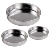 Ronde ovenschaal 3-delig - Inox