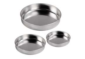Ronde ovenschaal 3-delig - Inox