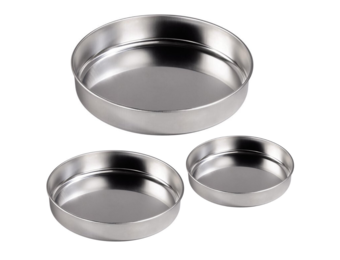 Ronde ovenschaal 3-delig - Inox