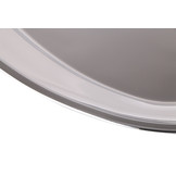 Serveerschaal roestvrij staal ovaal 70 cm