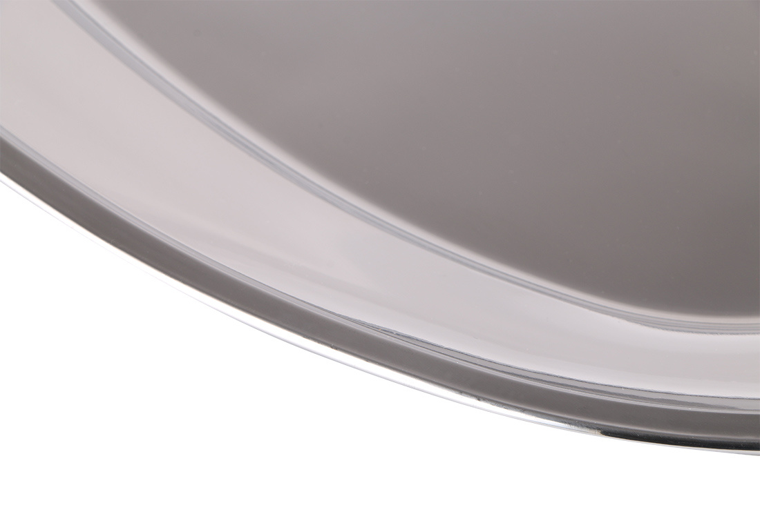 Serveerschaal roestvrij staal ovaal 60 cm