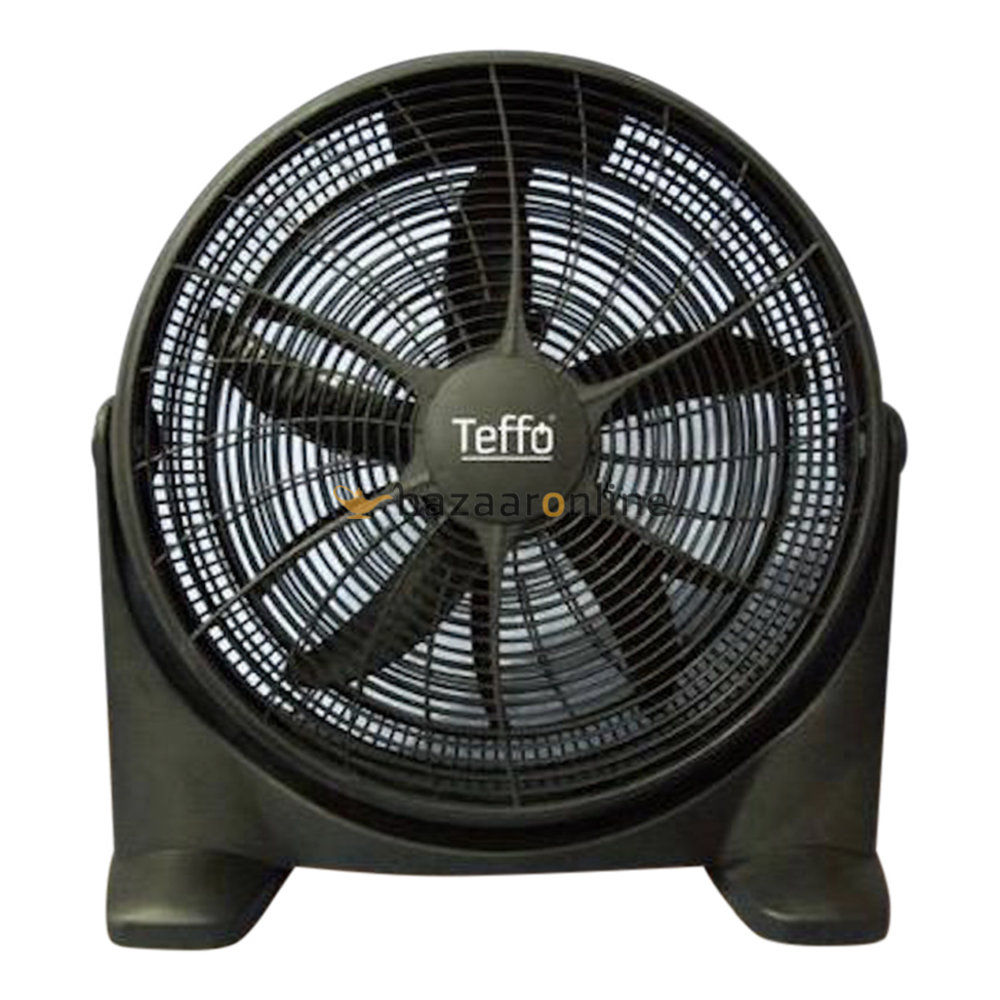AREBOS Vloerventilator 50cm - Ventilator 120W - 3 Instelbare Snelheidsniveaus Zwart