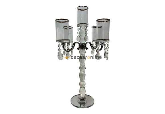 Kandelaar Marie - 60 cm - Zilver