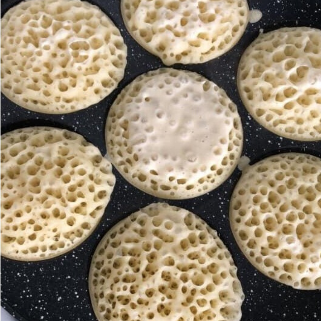 Pancakes pan / Baghrir pan met anti-aanbaklaag 26 cm