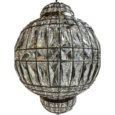 Hanglamp Casablanca  Zilver Ø 40 - Oosters hanglamp