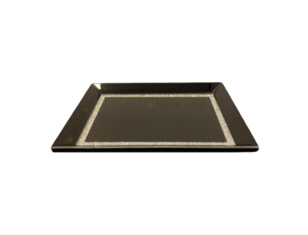 Dienblad Julia - Klein - 25 x 40 cm - Zwart