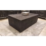 Black Bonito - Bloktafel - visgraat look - 130 x 70 cm