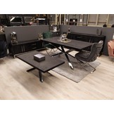 Eettafel Rixos Black Bonito - visgraat look