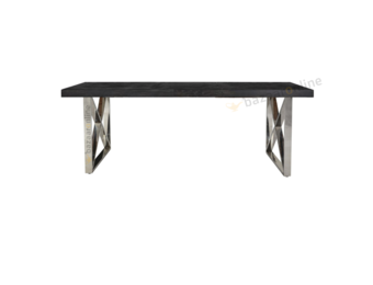 Eettafel Rixos Black Bonito - visgraat look