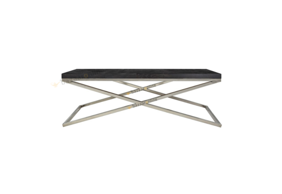 Salontafel Rixos Black Bonito - visgraat look