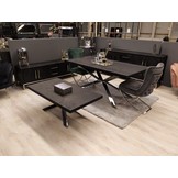 Salontafel Octopus Black Bonito - visgraat look