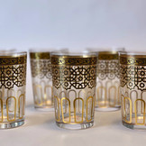 Theeglazen Momo Goud - 6 stuk