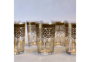 Theeglazen Momo Goud - 6 stuk