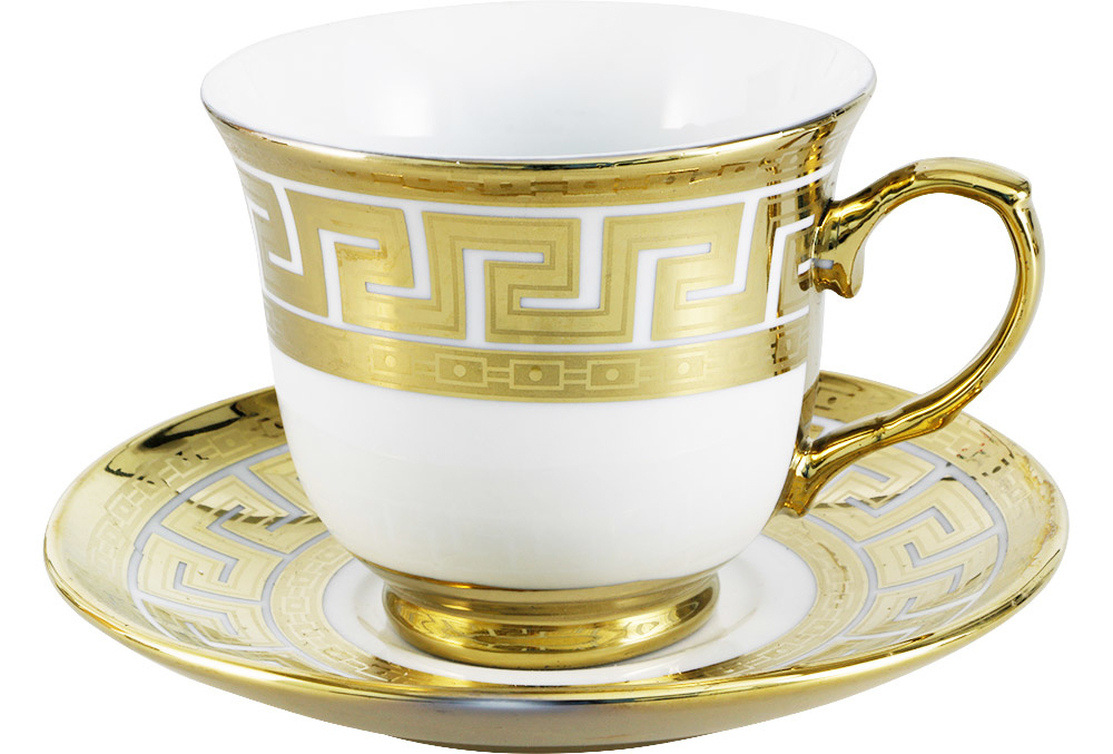 Koffieset - Cacy - Goud