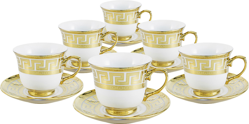 Koffieset - Cacy - Goud