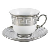 Koffieset - Cacy - Zilver