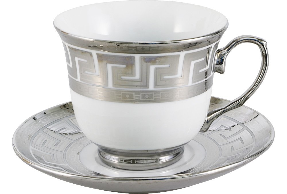 Koffieset - Cacy - Zilver