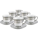 Koffieset - Cacy - Zilver
