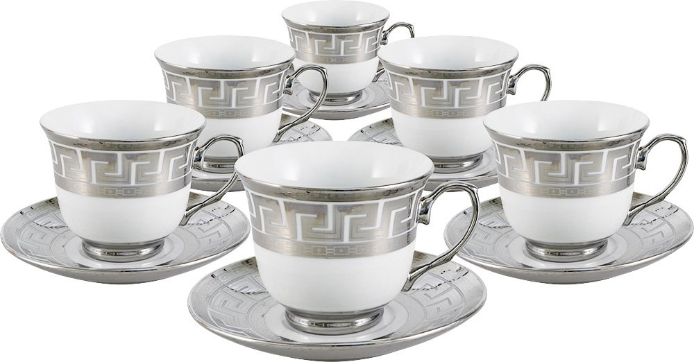 Koffieset - Cacy - Zilver