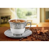 Koffieset - Cacy - Zilver