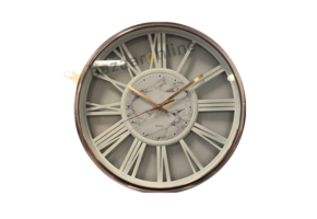 Klok Ferna - Rose / Wit - 40 CM - Wit Marmer