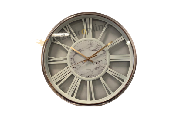 Klok Ferna - Rose / Wit - 40 CM - Wit Marmer