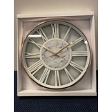 Klok Ferna - Rose / Wit - 40 CM - Wit Marmer