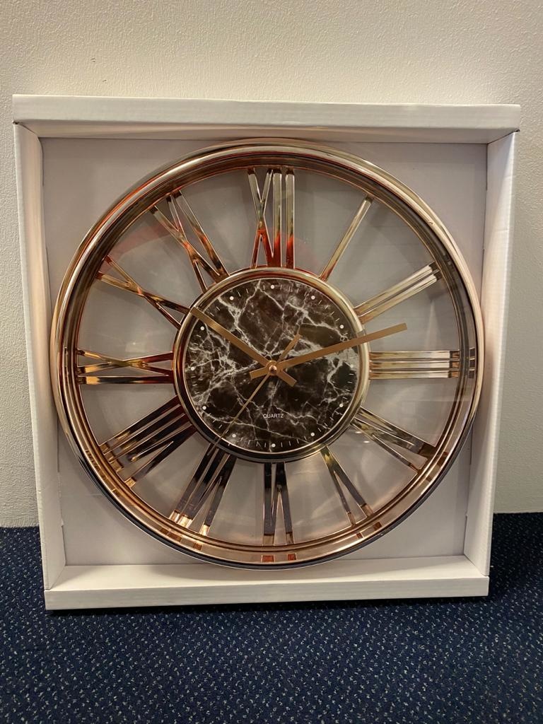 Klok Ferna - Rosé / Rosé - 40 CM - Zwart Marmer