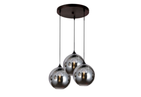 Hanglamp Illusion Smoking glass 3 lichts