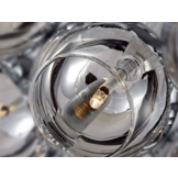 Hanglamp bollen Smoking glass 7 lichts