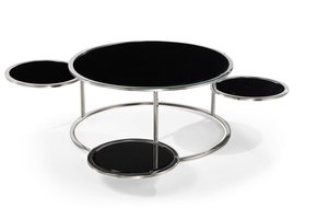 Salontafel Debi Zwart (verstelbaar)