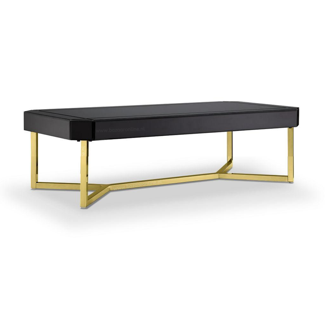 Salontafel Awanos Spiegel Glas -  Goud