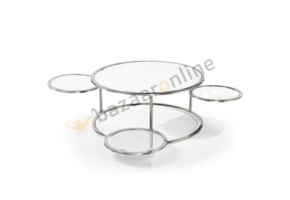 Salontafel Debi Wit glas