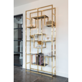 Wandmeubel Herz Goudkleurig 100 x 40 x 180 CM