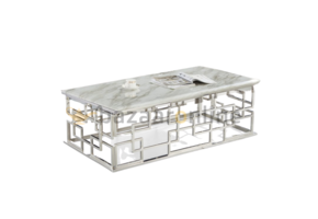 Salontafel Bade Wit Marmer