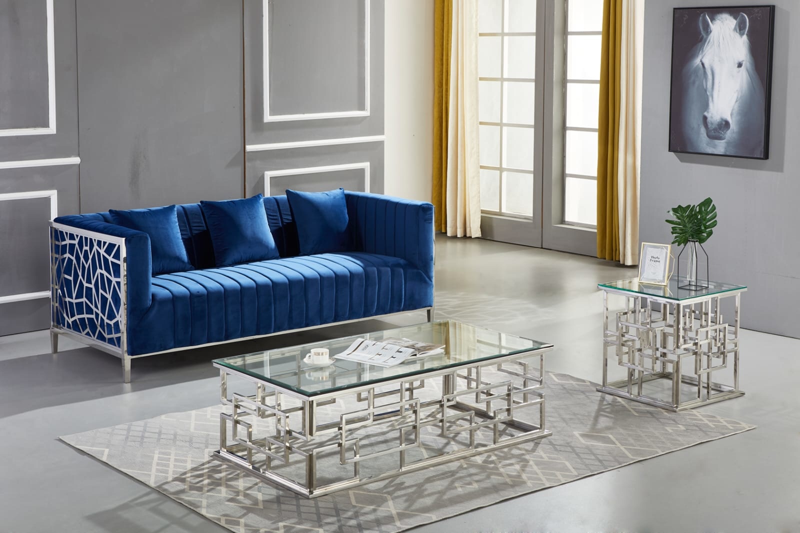 Salontafel Bade Helder Glas