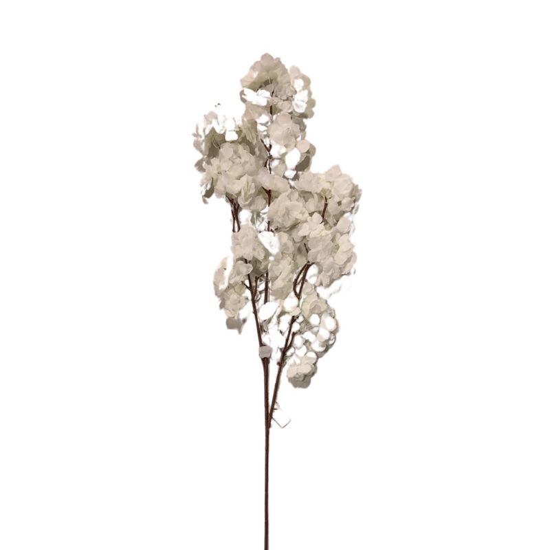 Kunsttak - Bloesem - Wit - per 5 stuk