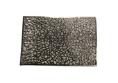 Placemat Pioen Zilver 30 x 45 cm