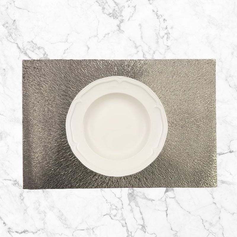 Placemat Tree Zilver 30 x 45 cm
