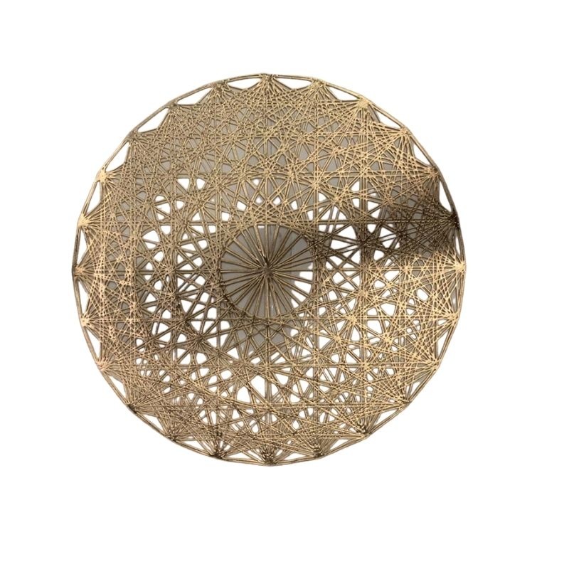 Placemat Mosaic Goud ø 35 cm