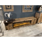 TV- Meubel Sleeper Wood - inclusief sfeerhaard