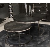 Salontafel Doblo Black Bonito set van 2