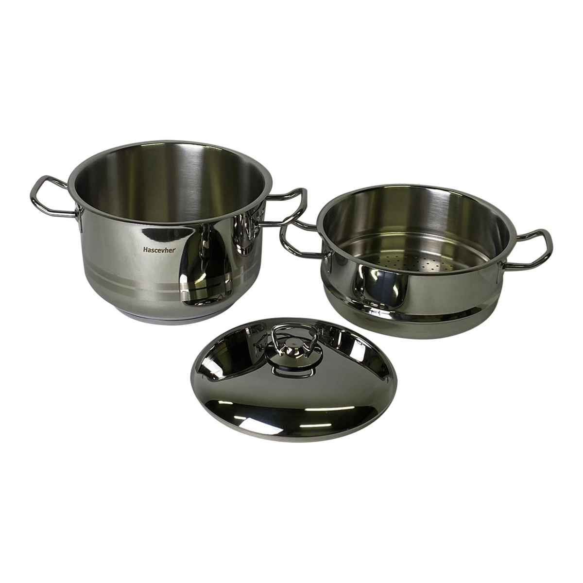 Couscous pan / stoompan 10 liter - Hascevher