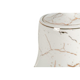 Specerijenset Lisa - 15-delig - Marmerlook - Wit / Goud