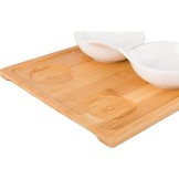 Schalenset - Bamboe - 5 delen - Porselein