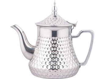 Marokkaanse Berrad Theepot Oujda 1.4 Liter - Roestvrij staal