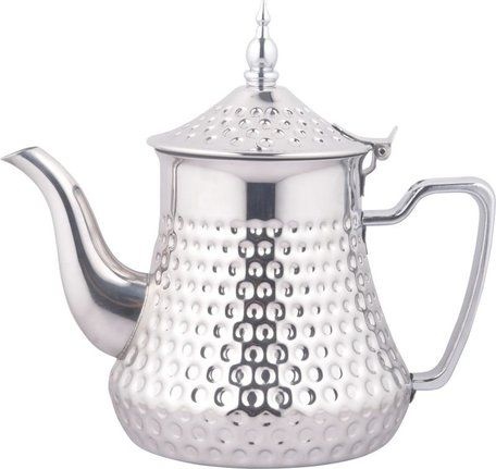 Marokkaanse Berrad Theepot Oujda 1.4 Liter - Roestvrij staal