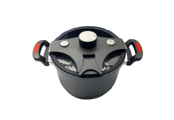 Snelkookpan 6 liter - RVS - Druk kookpan